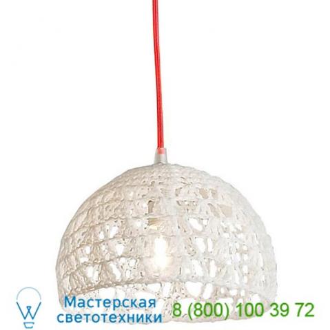 Trama 2 pendant light trama 2 white/yellow cable in-es art design, светильник