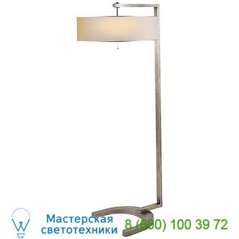 Visual comfort hudson floor lamp tob 1004an-wp/st, светильник