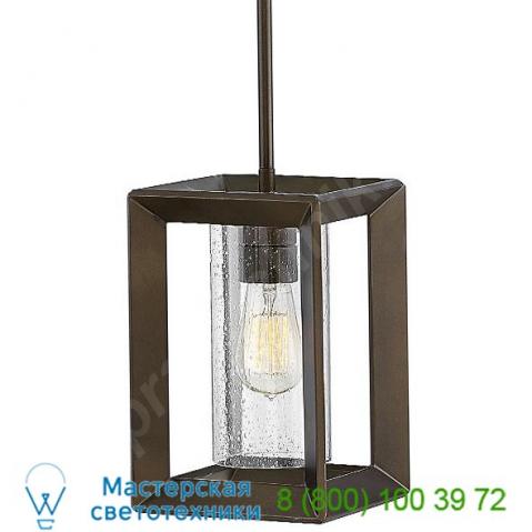 Rhodes outdoor mini pendant light hinkley lighting 29307wb, уличный подвесной светильник
