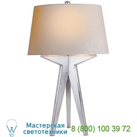 Visual comfort russell modern tripod table lamp cha 8994ai-np, настольная лампа