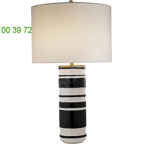 Ks 3040wl/sbk-l hayes sculpted cylinder table lamp visual comfort, настольная лампа