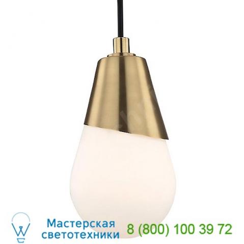 H101701-agb cora pendant light mitzi - hudson valley lighting, подвесной светильник