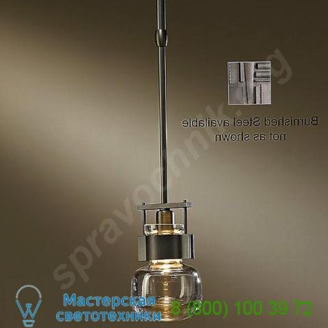 Cuff mini pendant light (burnished steel/small/standard) - open box  hubbardton forge, светильник