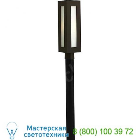 Hinkley lighting 2191bz dorian outdoor post light, светильник для садовых дорожек