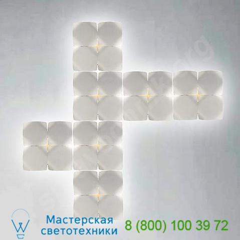 Modern forms ws-98608-sn quatrain modular led wall sconce, настенный светильник