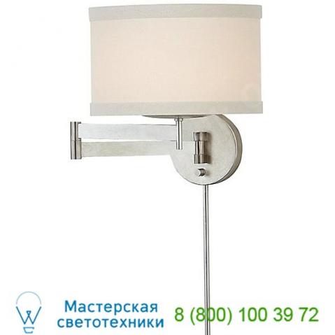 Walker swing arm wall light ks 2075bsl-l visual comfort, бра