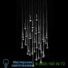 Rain large multi light pendant light 156402x14 | 154517 studio italia design, светильник