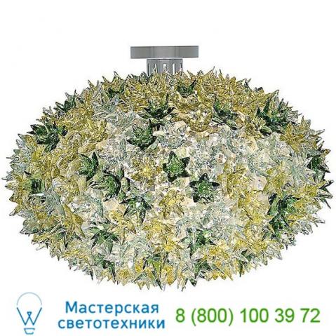 Kartell bloom new ceiling light 9276/b4, светильник