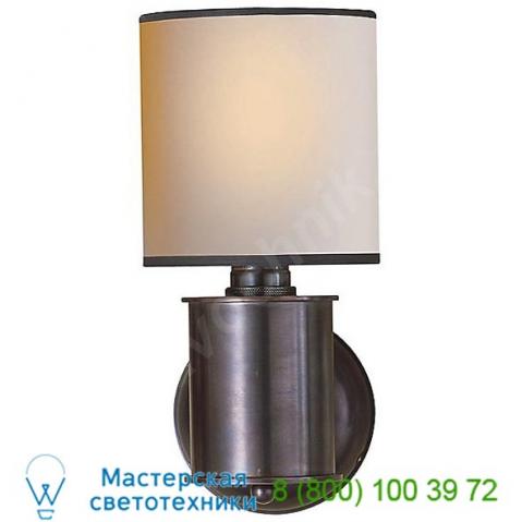 Metropolitan wall light tob 2011bz-np/bt visual comfort, настенный светильник