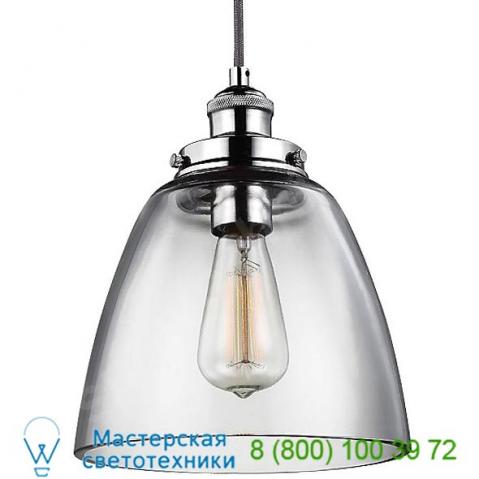 Baskin dome nickel pendant light feiss, светильник