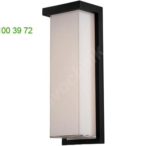 Ws-w1420-bk ledge outdoor wall light modern forms, уличный настенный светильник