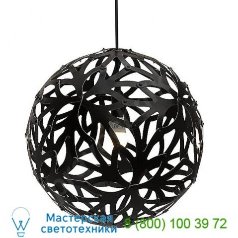 David trubridge floral pendant light flo-0800-nat-whi, светильник