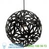 David trubridge floral pendant light flo-0800-nat-whi, светильник