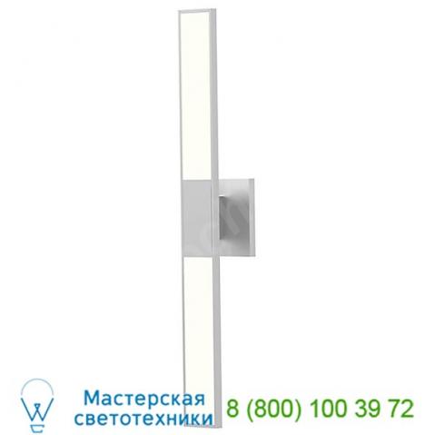 Planes led double sconce (satin white/24) - open box return ob-2682. 03 sonneman lighting, опенбокс