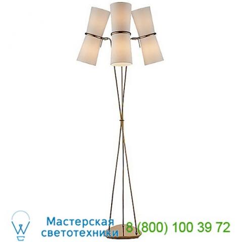 Arn 1034blk-l clarkson triple floor lamp visual comfort, светильник