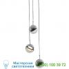 Dora p3 multi-light pendant light sld-1010p3-brs seed design, светильник