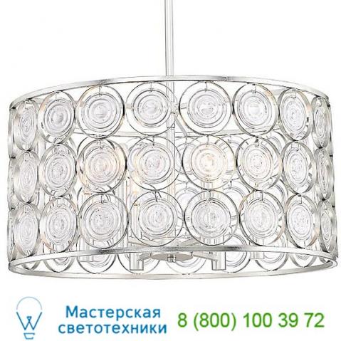 4668-598 minka-lavery culture chic drum shade pendant light, подвесной светильник