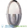 Tob 2209bz-wg visual comfort pelham oval wall sconce, настенный светильник