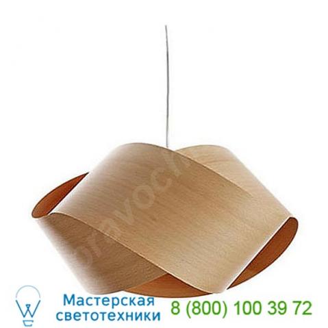 Ob-nut s gu24 ul 22 nut suspension light (natural beech/gu24 base) - open box lzf, опенбокс