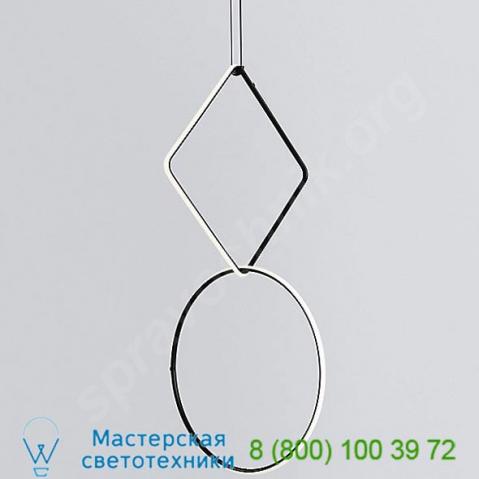 Flos fu041630 | f0409030 | f0405030 arrangements square large two element suspension, подвесной