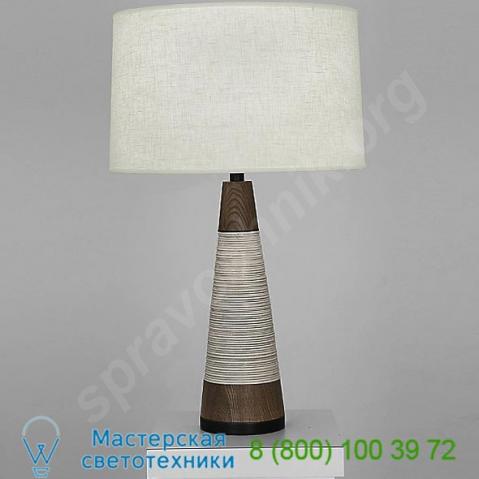 571w robert abbey berkley vessel tapered table lamp, настольная лампа