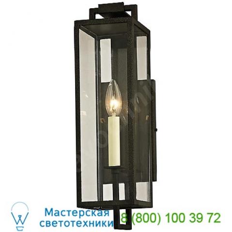 Troy lighting b6381 beckham outdoor wall light, уличный настенный светильник