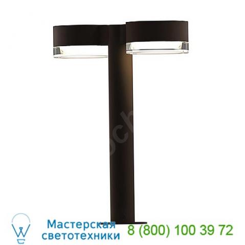 Sonneman lighting 7306. Pc. Dl. 72-wl reals led double bollard - plate cap, ландшафтный светильник