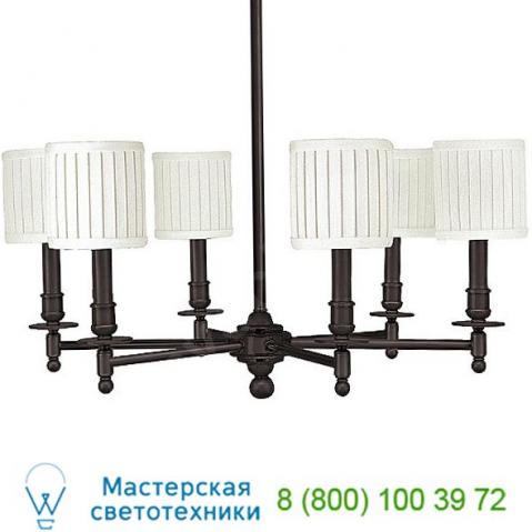 306-pn hudson valley lighting palmer six light chandelier, светильник