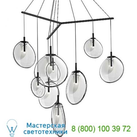 Cantina tri-spreader led pendant light sonneman lighting 2996. 25c, светильник