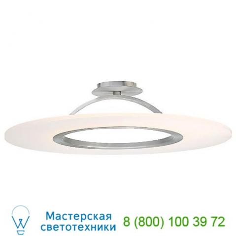 Elektron led convertible semi flush mount ceiling light fm-21720-al dweled, светильник