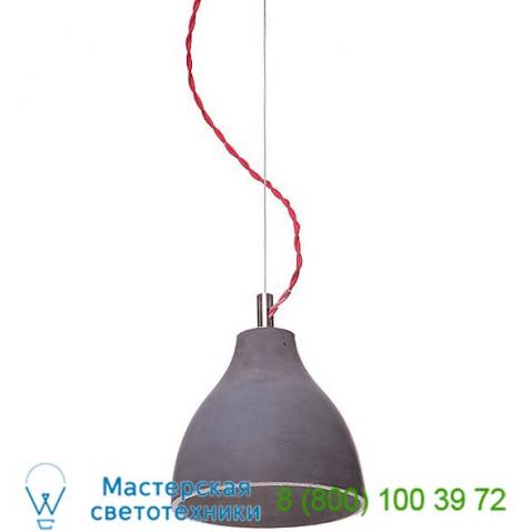 Ob-hv2/drk/str/us heavy medium pendant light (dark gray/red) - open box return decode, опенбокс