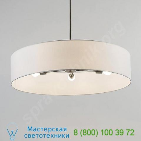 Lights up! Ziggy 5 arm chandelier (white linen) - open box return , светильник