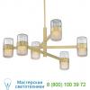 Jazz led chandelier pd-25728-al modern forms, светильник