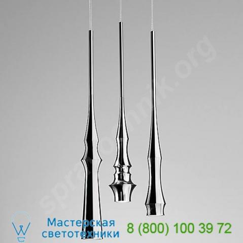 Bover slend 3 light multipoint pendant light 2560620001u, светильник