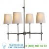 Bryant chandelier visual comfort tob 5002an-np, светильник