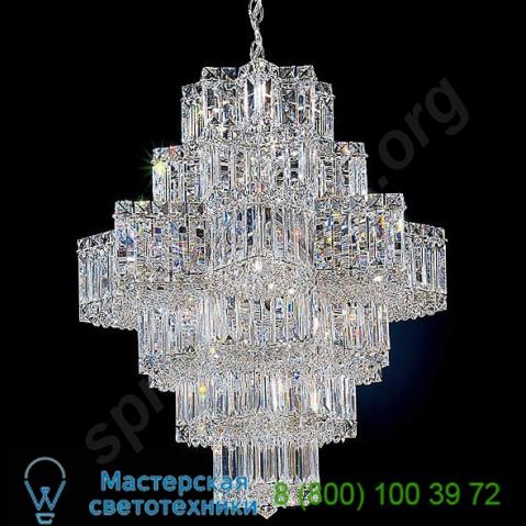 2724-211 equinoxe multi-tier chandelier schonbek lighting, светильник