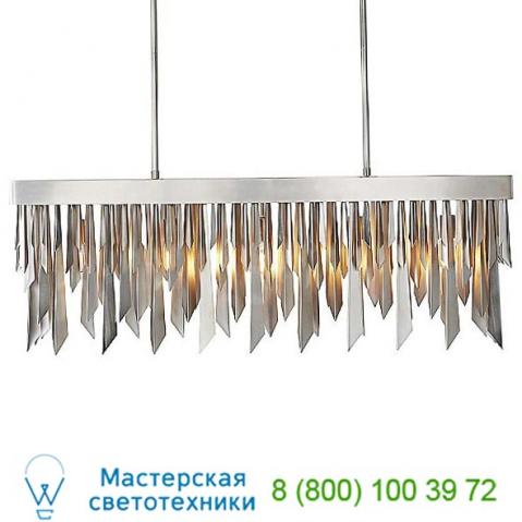 Waldorf linear suspension light arteriors 89439, светильник