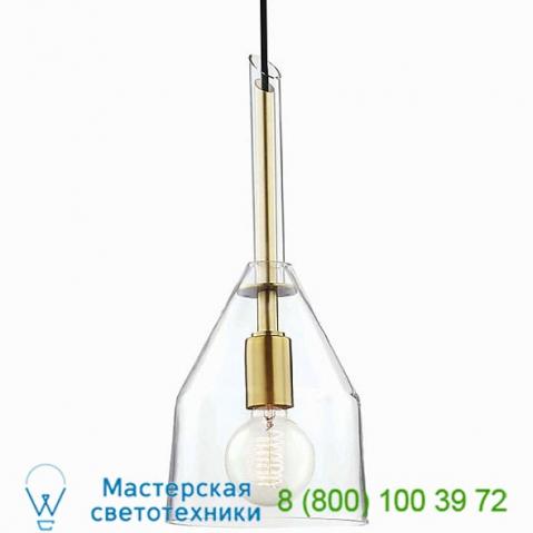 H252701s-agb sloan pendant light mitzi - hudson valley lighting, подвесной светильник