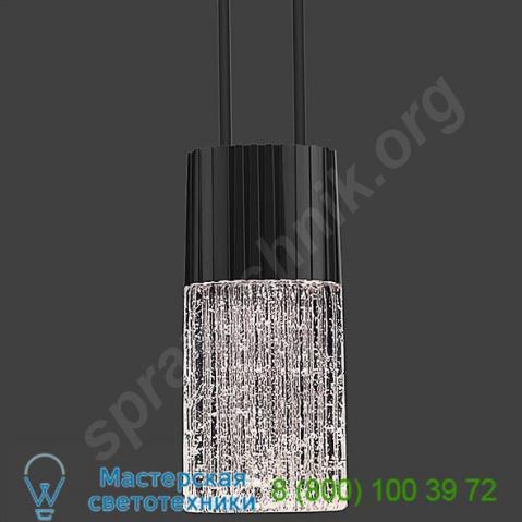 Suspenders 36 3 bar 9 light susp. (crstl chiclet) - open box sonneman lighting , светильник