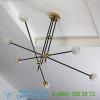 Intueri light si-6-bla/pb bullarum si-6 chandelier, светильник