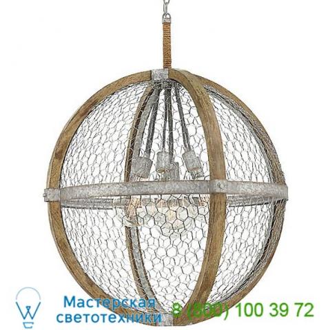 Heywood globe pendant light hinkley lighting 4274wz, подвесной светильник