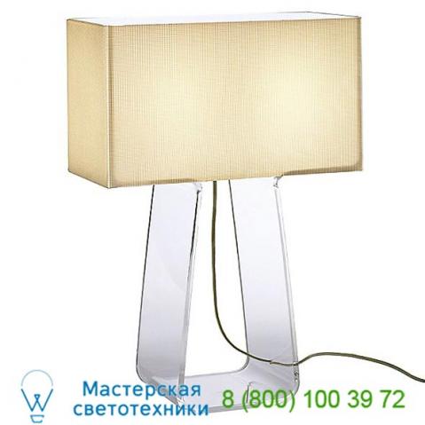 Tt 14 wht/clr tube top table lamp pablo designs, настольная лампа