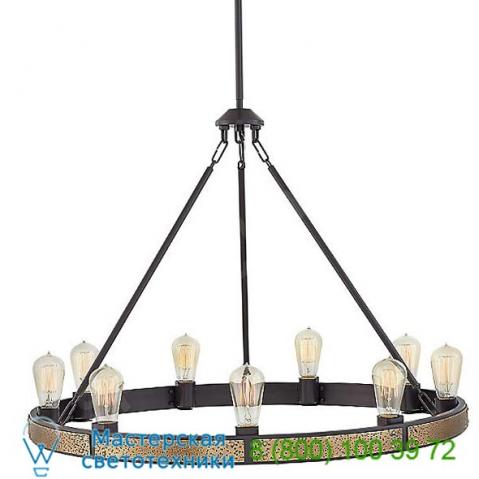 Everett chandelier hinkley lighting 4395bz, светильник