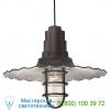 Troy rlm lighting radial wave outdoor pendant w/ cast guard & clear glass 5drw16mcggbk-bc, уличный