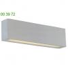 Verve led outdoor wall light ws-w17714-al dweled, уличный настенный светильник