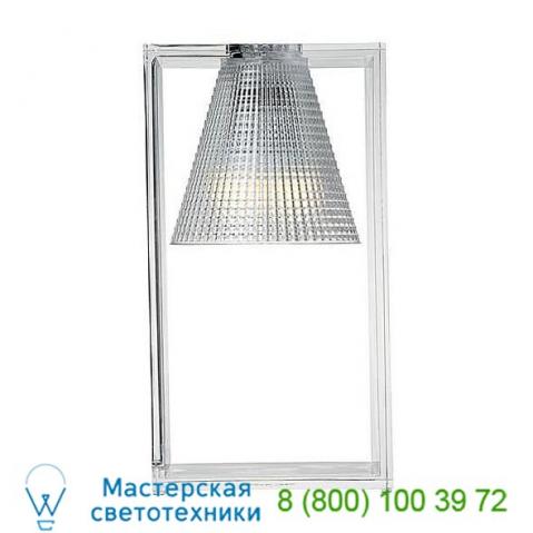 9135/b4 kartell light-air sculpted table lamp, настольная лампа