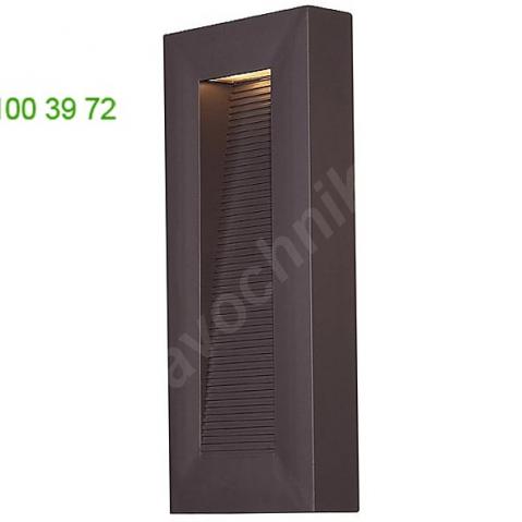 Urban outdoor wall light ws-w1122-bk modern forms, уличный настенный светильник