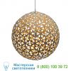 David trubridge pola pendant light pla-0800-nat-aqu, светильник