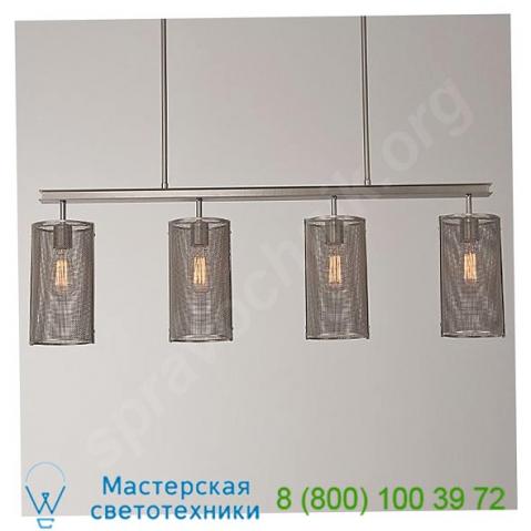 Hammerton studio plb0019-43-fb-0-001-e2 uptown mesh linear suspension light, светильник