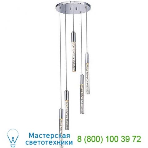 Sonneman lighting champagne wands led round pendant light, светильник